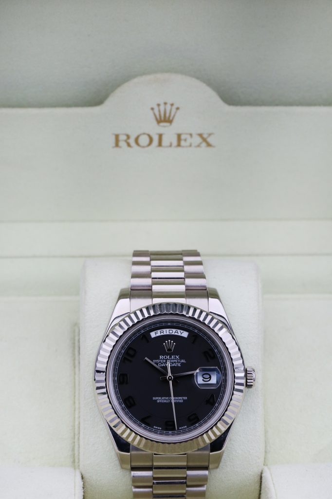 Rolex 218239 Black DAY-DATE 41mm 2012
