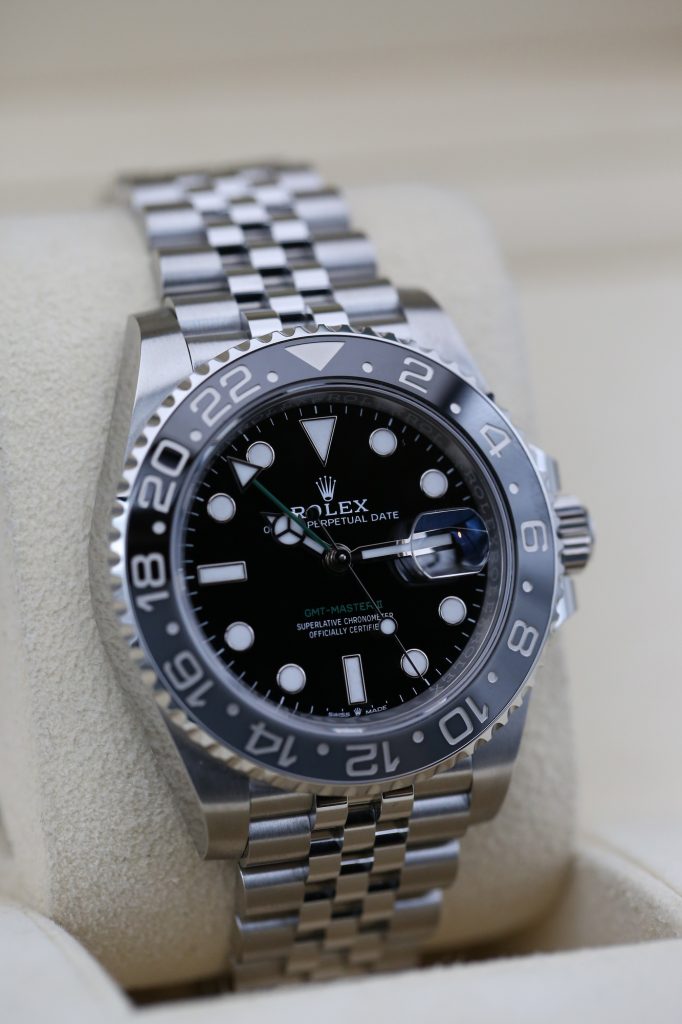 Rolex 126710GRNR Black GMT MASTER II 40mm 2024 Bruce Wayne