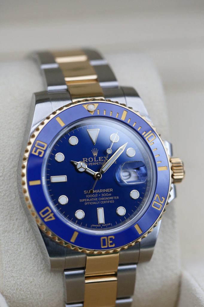 Rolex 116613LB Blue SUBMARINER 40mm 2019 Bluesy