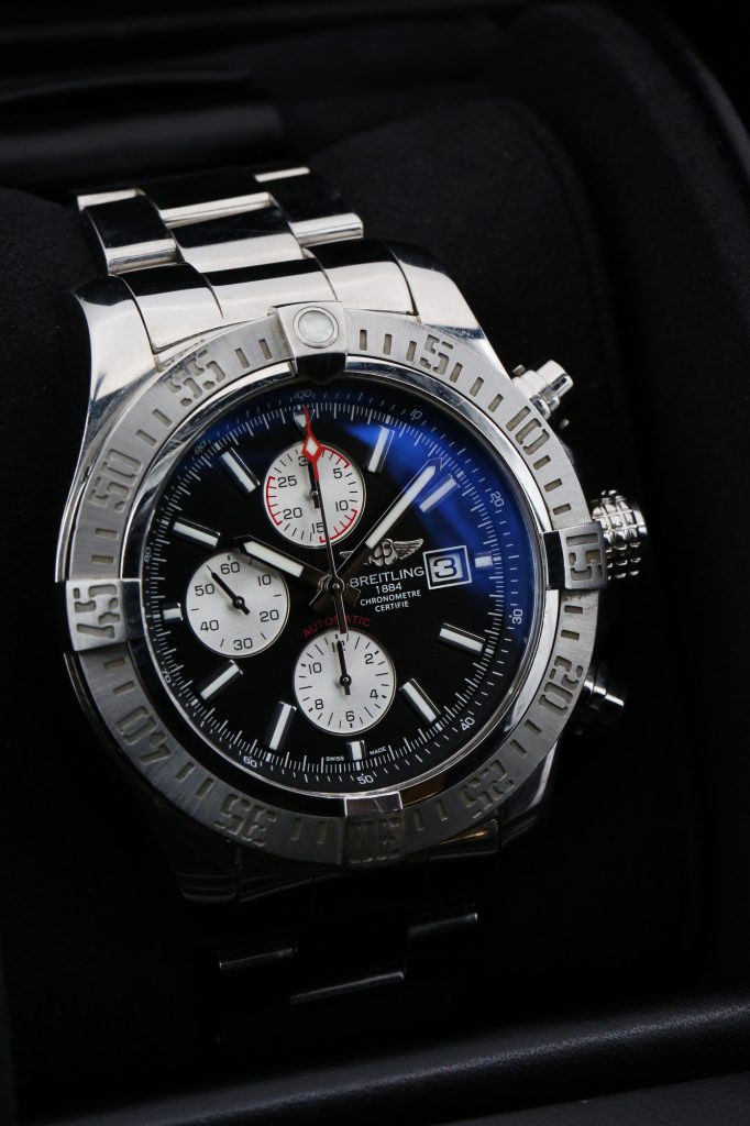 Breitling A1337111/BC29 Blue/black SUPER AVENGER II  48mm 2014