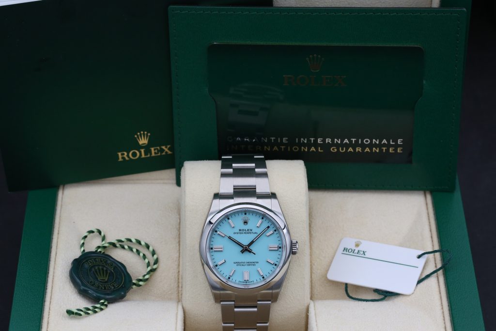 Rolex 126000 Tiffany Blue OYSTER PERPETUAL 36mm 2024