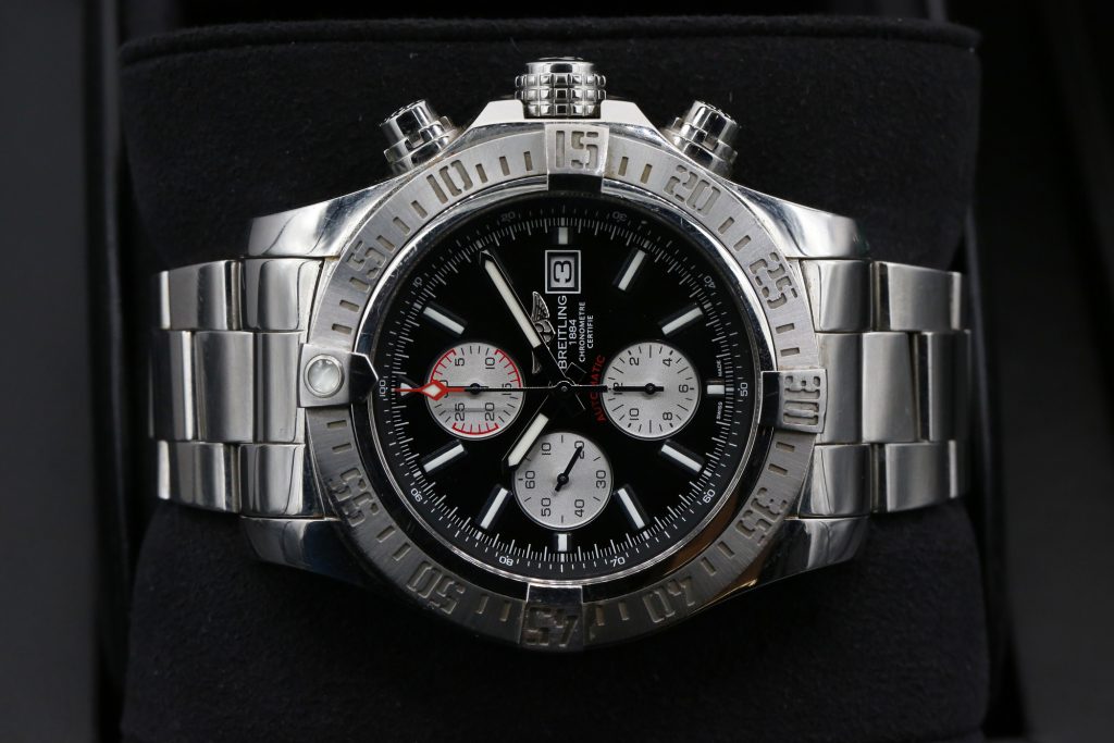 Breitling A1337111/BC29 Blue/black SUPER AVENGER II  48mm 2014