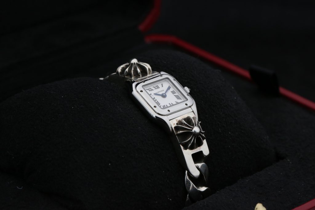 Cartier WSPN0019 White PANTHERE CHROME HEARTS