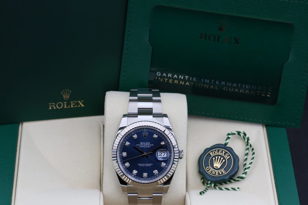 Rolex 126334 Blue Diamond DATEJUST 41mm 2025