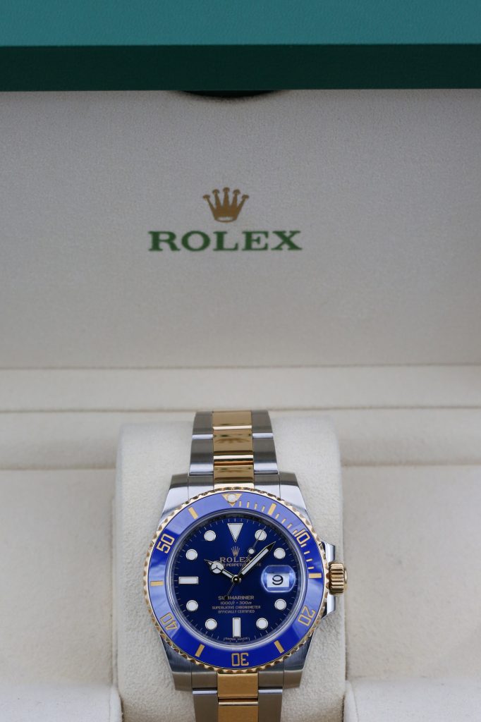 Rolex 116613LB Blue SUBMARINER 40mm 2019 Bluesy
