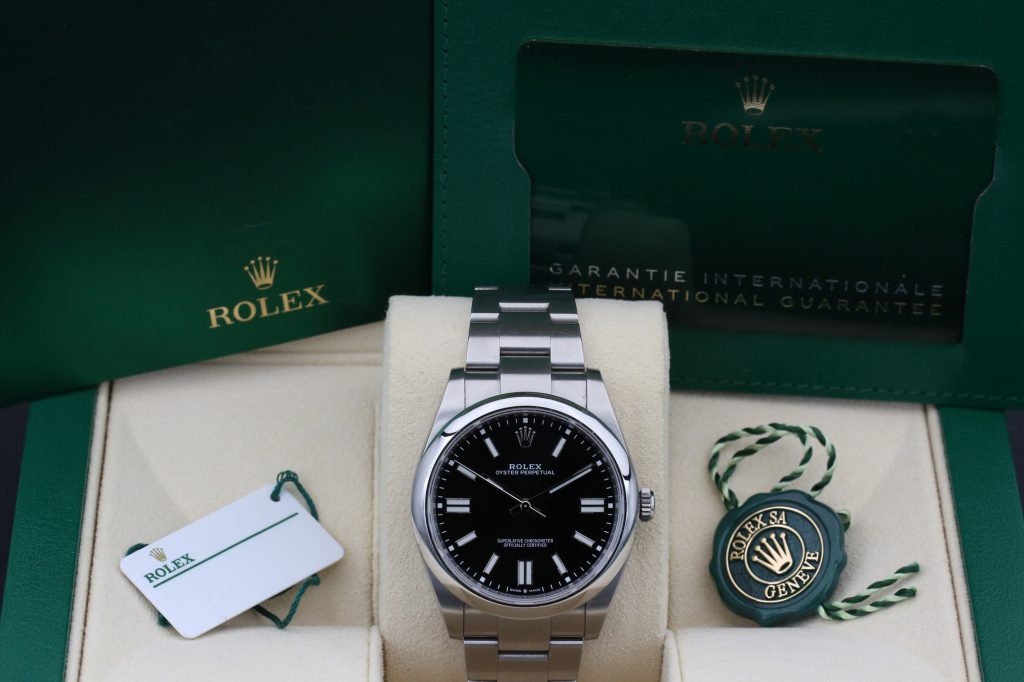 Rolex 124300 Black OYSTER PERPETUAL 41mm 2021