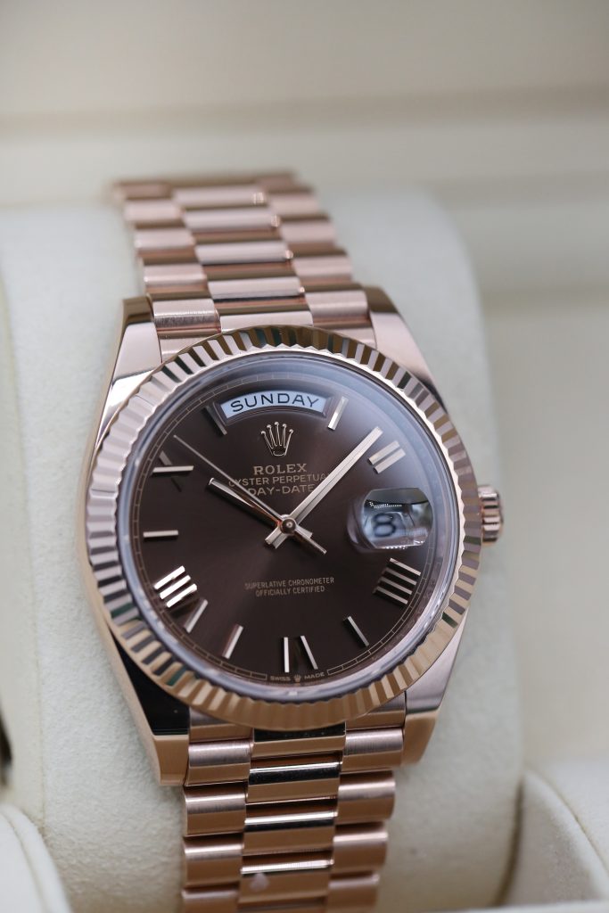 Rolex 228235 Chocolate Roman DAY-DATE 40mm 2021