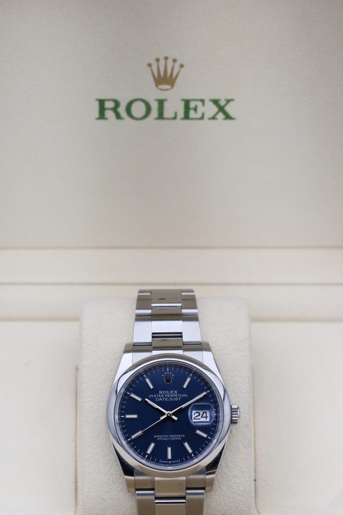 Rolex 126200 Blue DATEJUST 36mm 2021