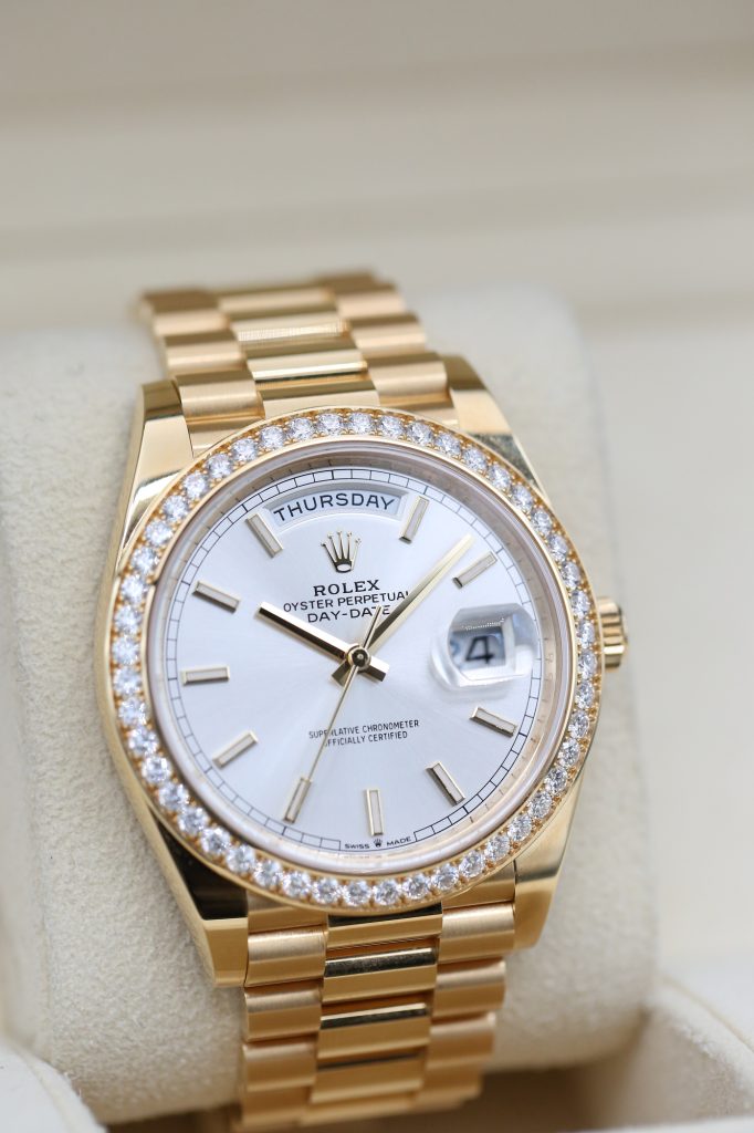 Rolex 228348RBR Silver DAY-DATE 40mm 2021