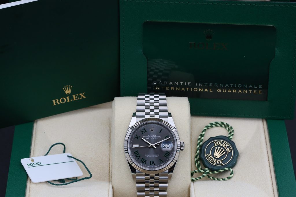 Rolex 126234 Wimbledon DATEJUST 36mm 2024 Wimbledon