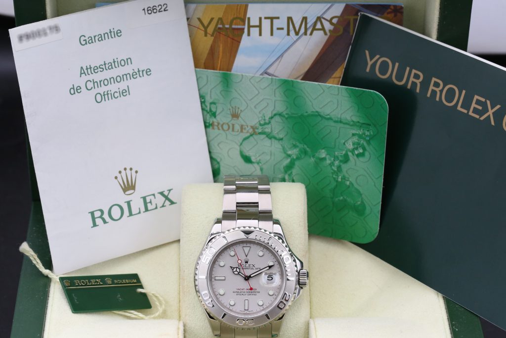 Rolex 16622 Silver YACHTMASTER  40mm 2006
