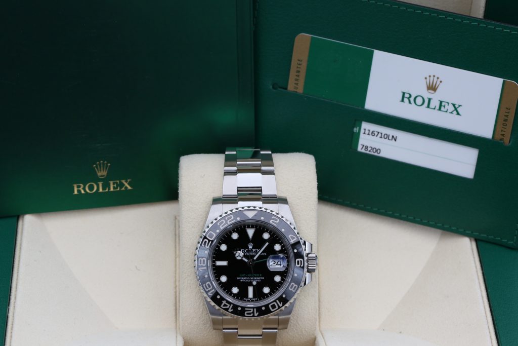 Rolex 116710LN Black GMT-MASTER II 40mm 2017