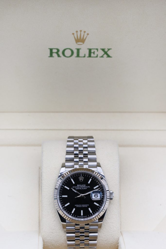 Rolex 126234 Black DATEJUST 36mm 2021