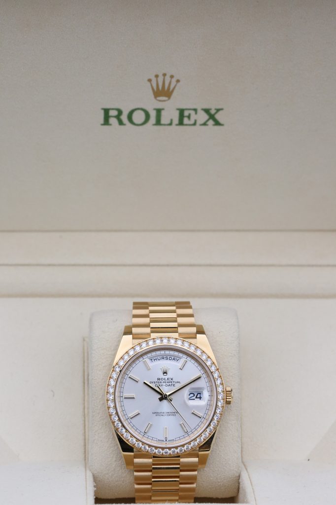 Rolex 228348RBR Silver DAY-DATE 40mm 2021