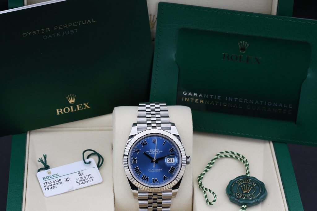 Rolex 126334 Blue Azzuro DATEJUST 41mm 2025
