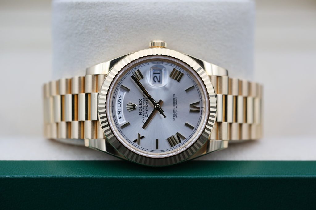 Rolex 228238 Silver DAY-DATE 40mm 2023