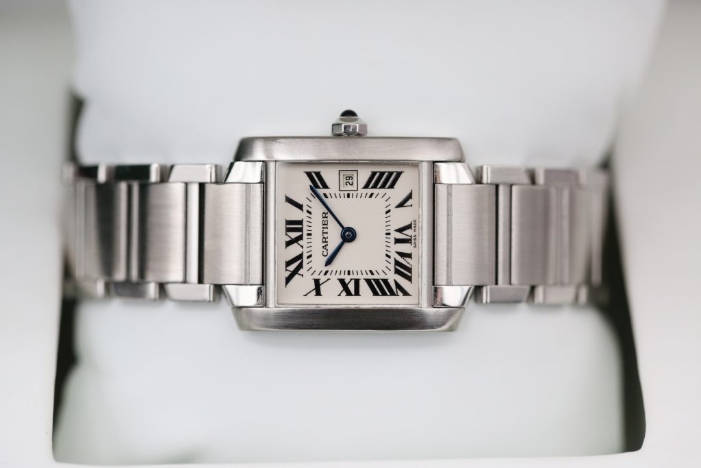 Cartier 2465 White CARTIER TANK FRANÇAISE 25mm 2013