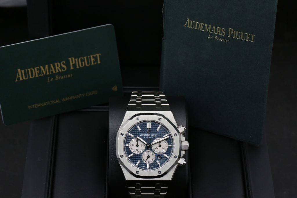 Audemars Piguet 26331ST.OO.1220ST.01 Blue Chronograph ROYAL OAK 41mm 2021