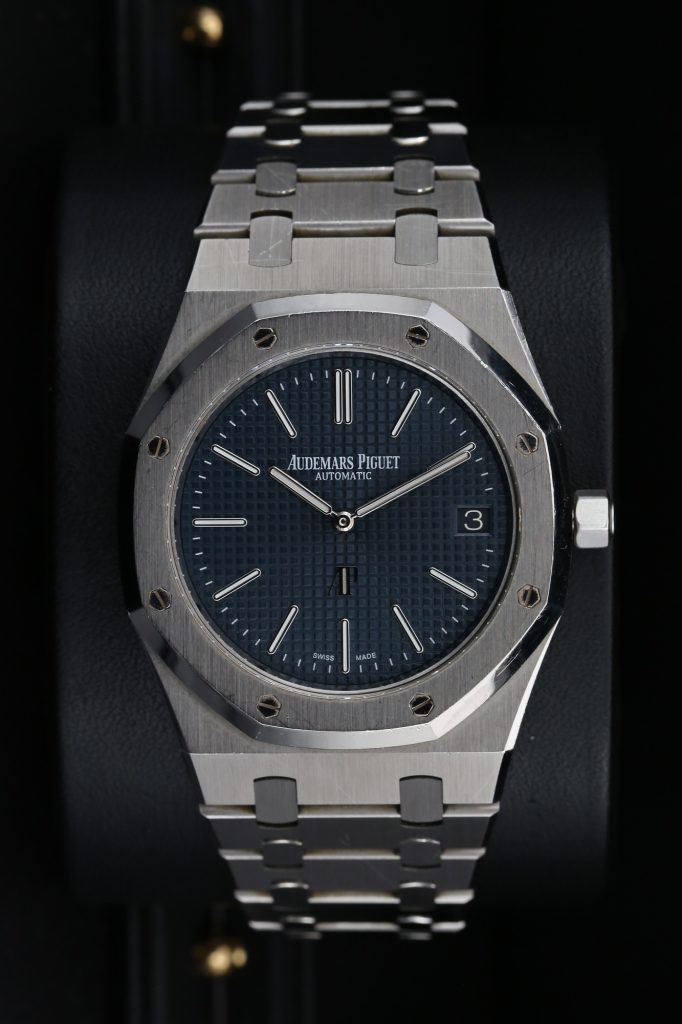 Audemars Piguet 15202ST.OO.1240ST.01.A Blue ROYAL OAK 39mm 2017