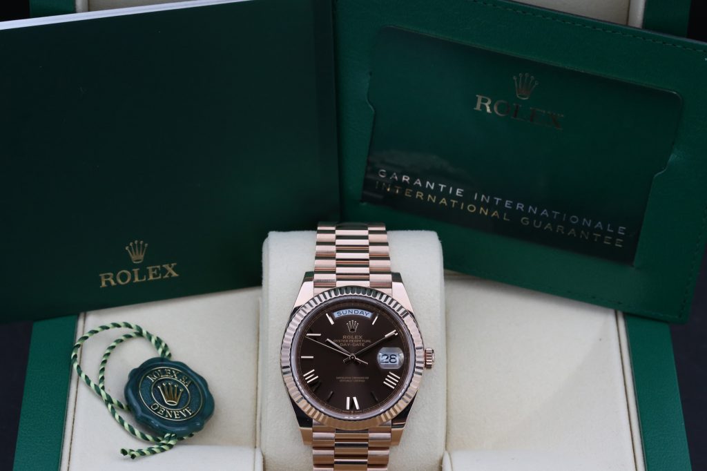Rolex 228235 Chocolate Roman DAY-DATE 40mm 2021