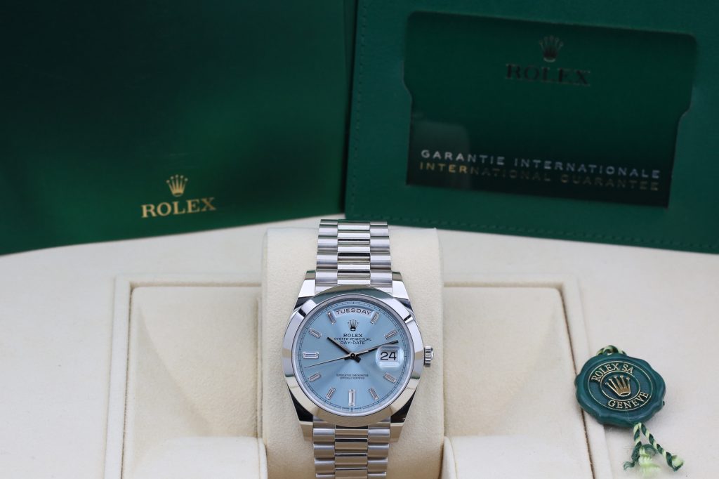Rolex 228206 Blue DAY-DATE 40mm 2020