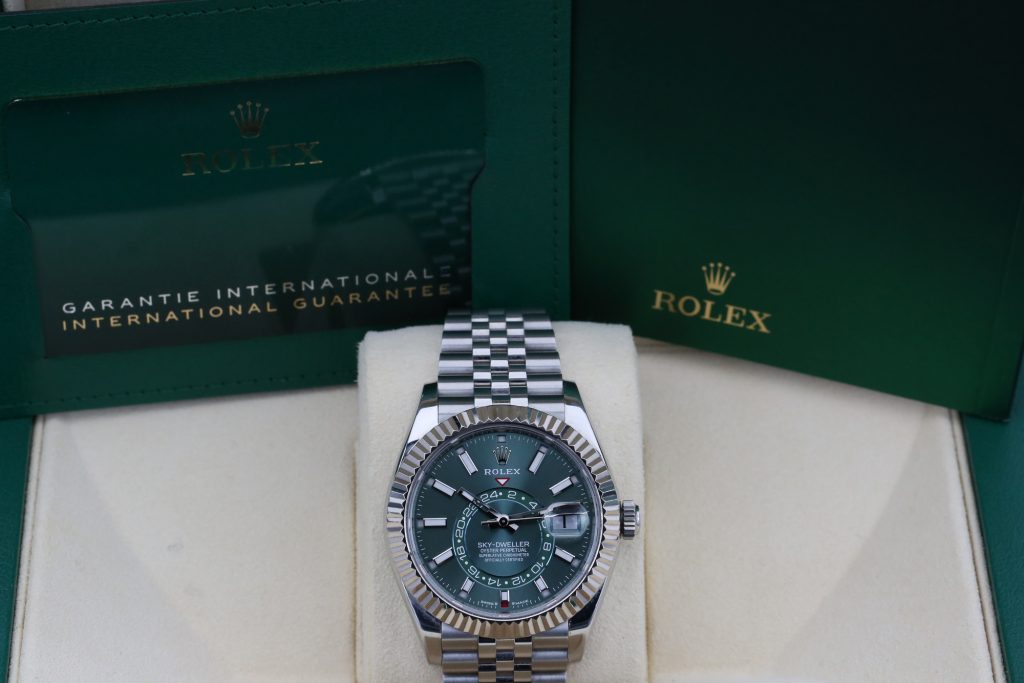 Rolex 336934 Green SKYDWELLER 42mm 2024
