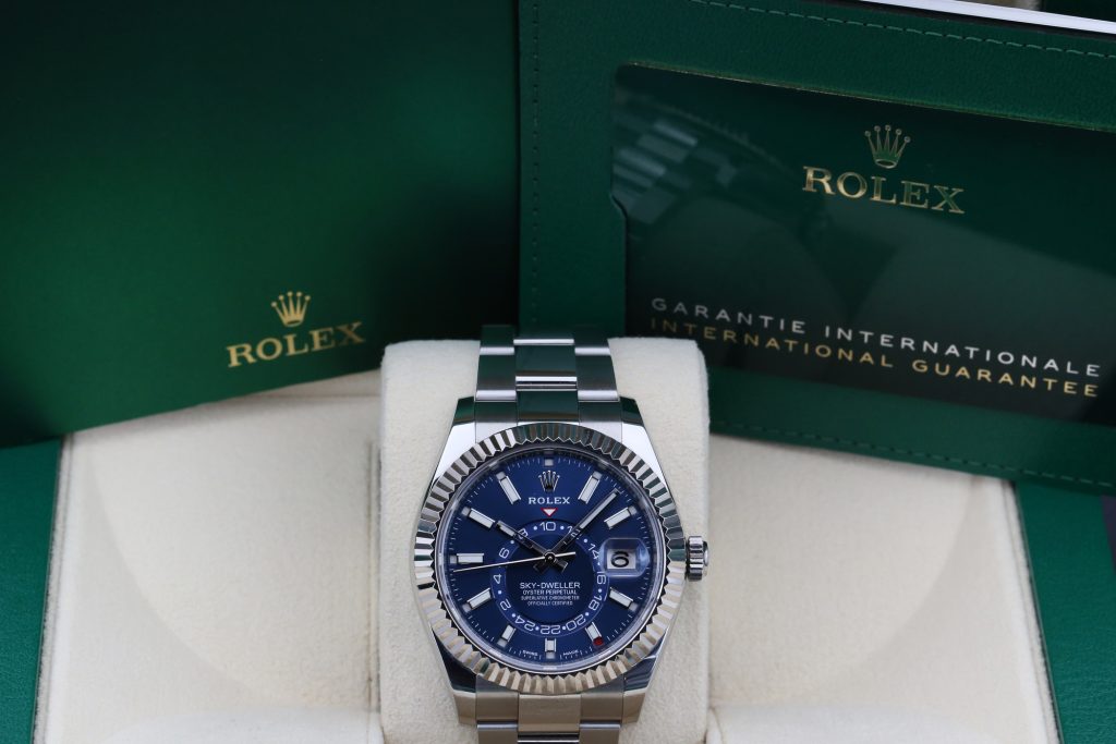 Rolex 326934 Blue SKY-DWELLER 42mm 2021