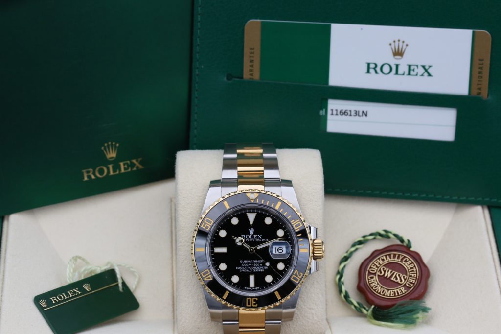 Rolex 116613LN Black SUBMARINER 40mm 2014