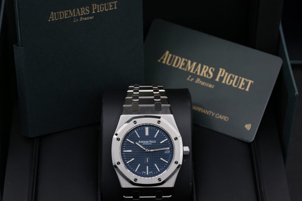Audemars Piguet 15202ST Blue ROYAL OAK 39mm 2022