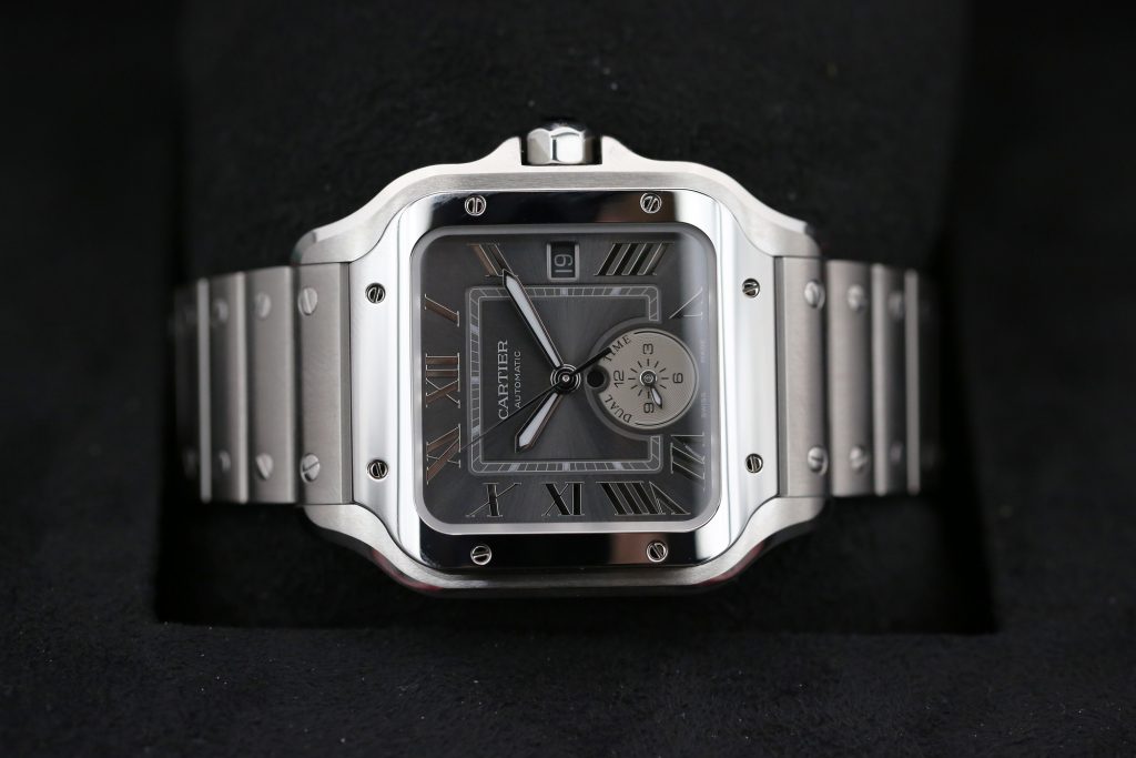 Cartier WSSA0076 Rhodium Dual Time SANTOS DE CARTIER 40mm 2025