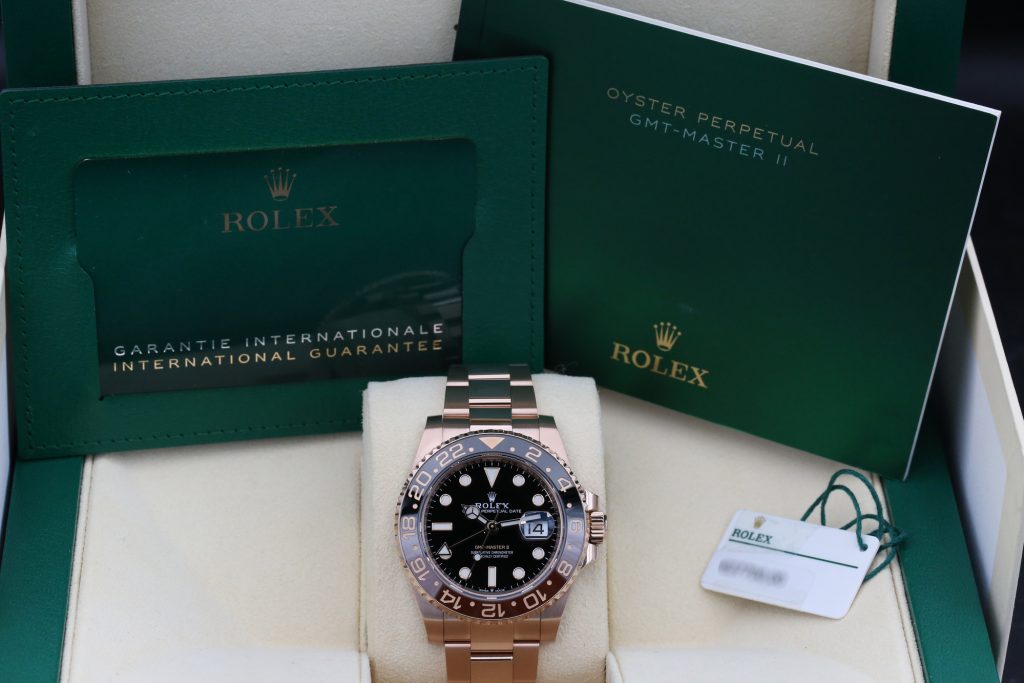 Rolex 126715CHNR Black GMT-MASTER II 40mm 2022 Rootbeer