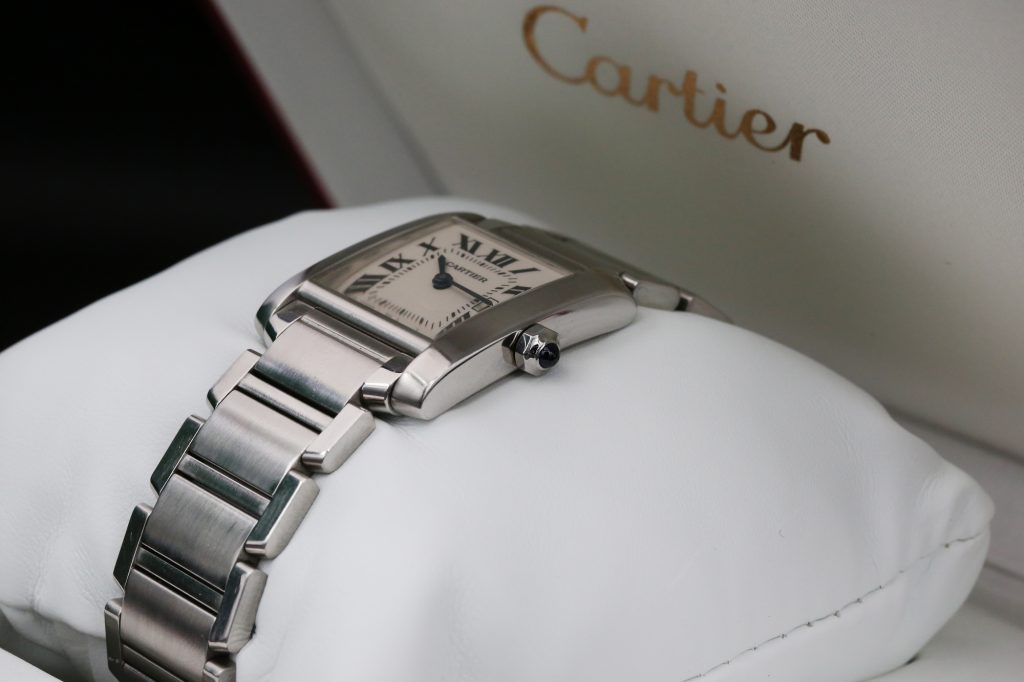 Cartier 2465 White CARTIER TANK FRANÇAISE 25mm 2013