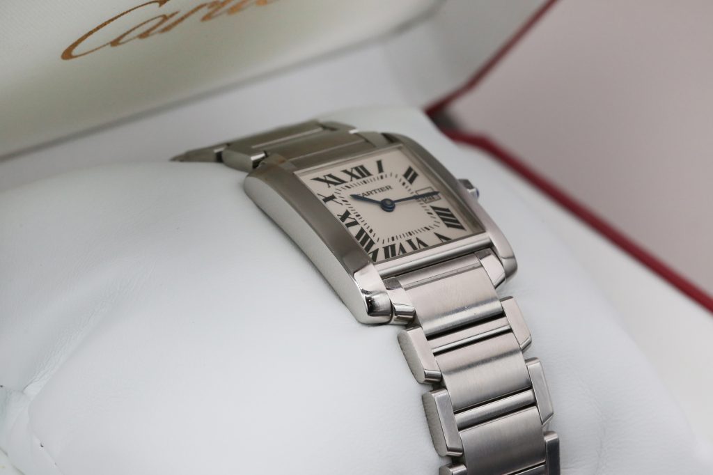Cartier 2465 White CARTIER TANK FRANÇAISE 25mm 2013