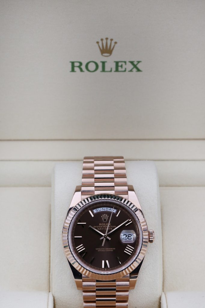 Rolex 228235 Chocolate Roman DAY-DATE 40mm 2021