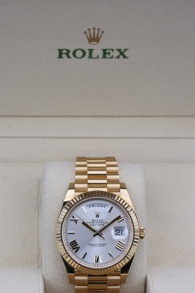 Rolex 228238 Silver DAY-DATE 40mm 2023