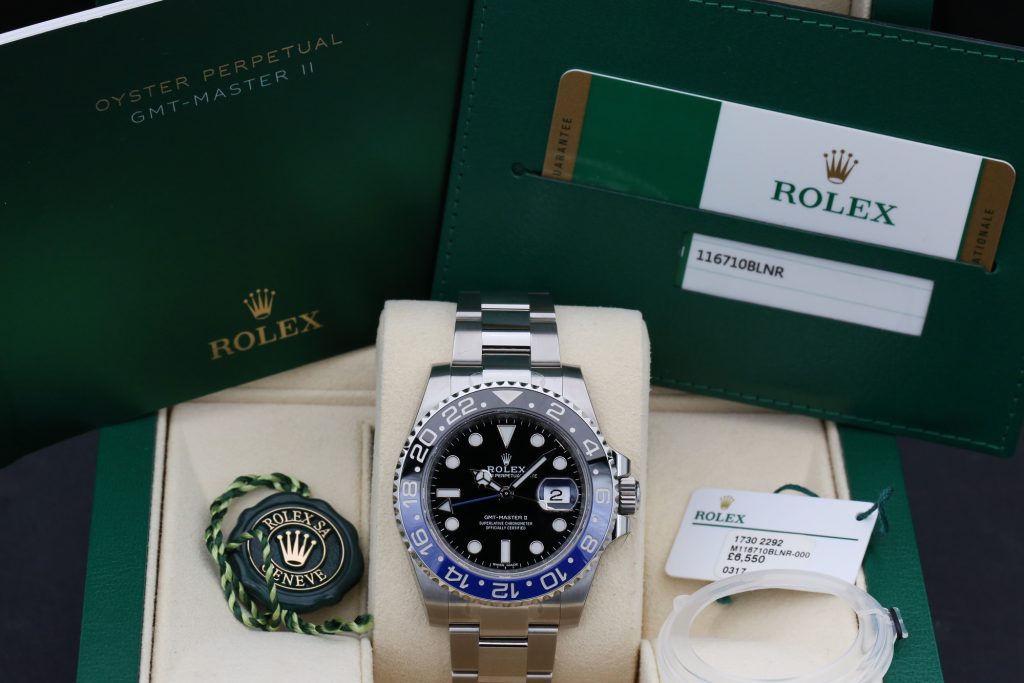 Rolex 116710BLNR Black GMT-MASTER II 40mm 2017 Batman
