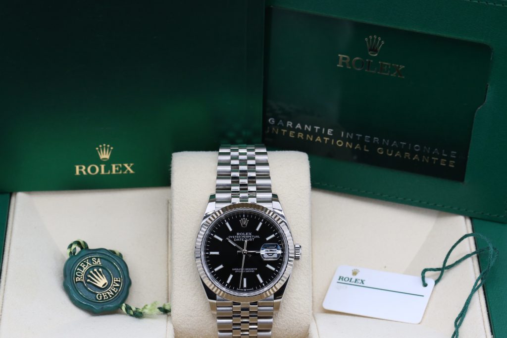 Rolex 126234 Black DATEJUST 36mm 2021