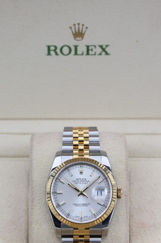 Rolex 116233 Silver DATEJUST 36mm 2014