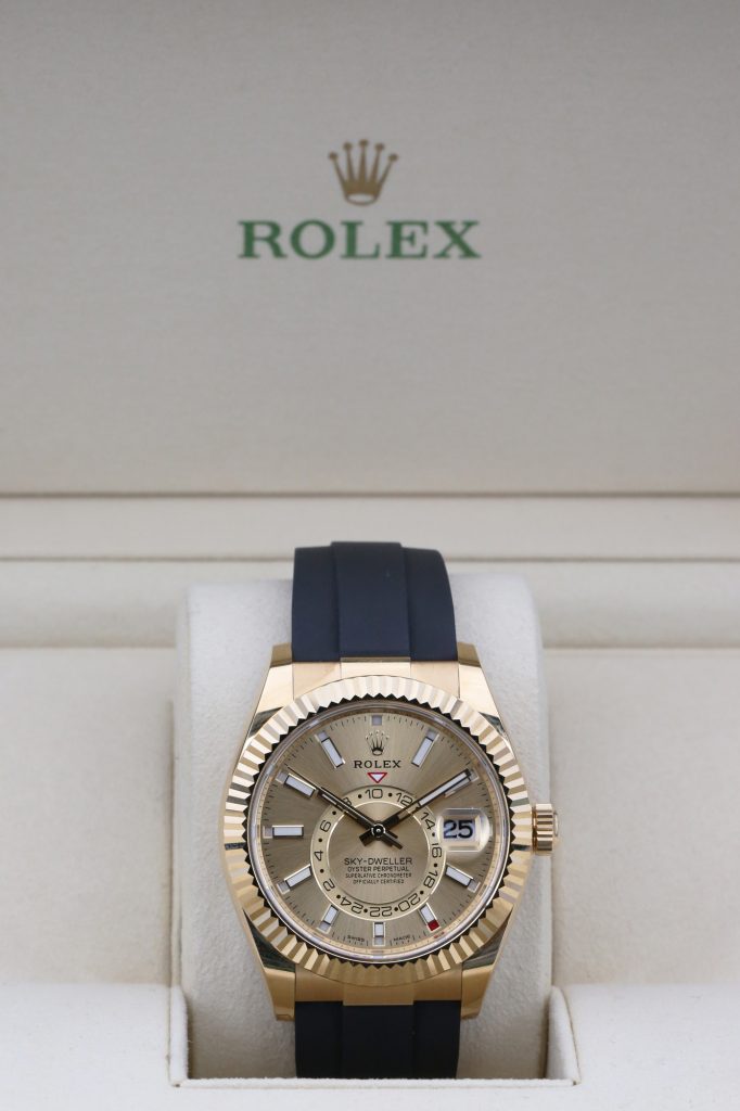 Rolex 326238 Champagne SKY-DWELLER 42mm 2023
