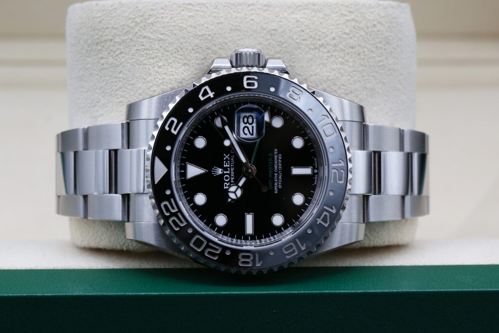 Rolex 126710GRNR Black GMT MASTER II 40mm 2024 Bruce Wayne