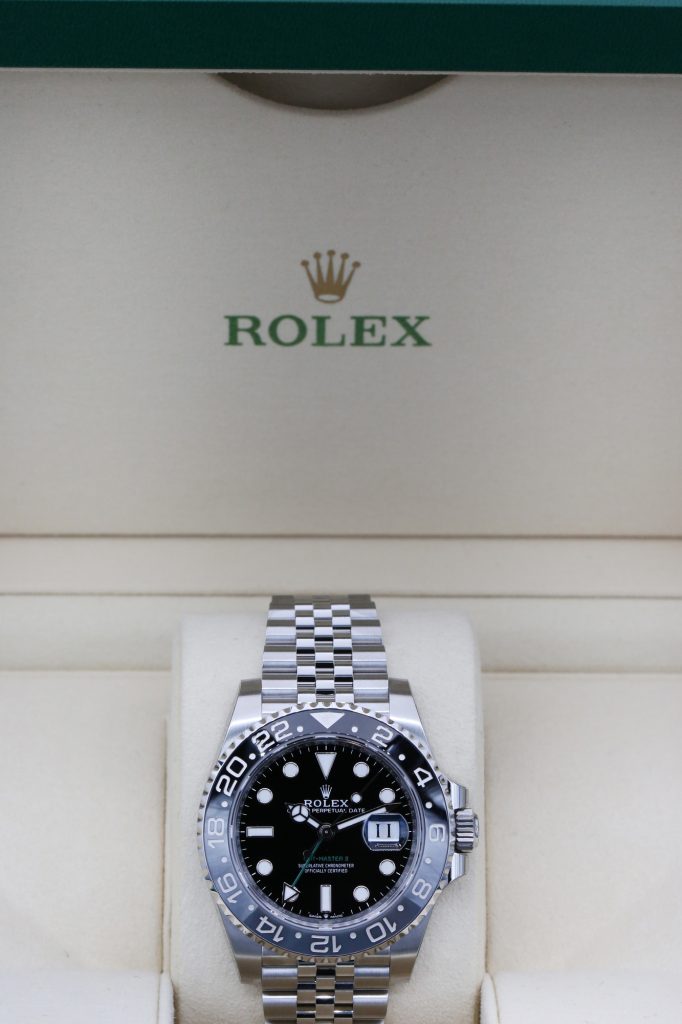 Rolex 126710GRNR Black GMT MASTER II 40mm 2025 Bruce Wayne