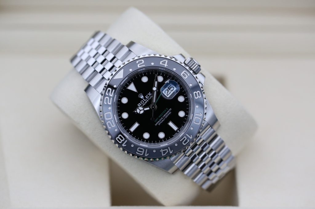 Rolex 126710GRNR Black GMT MASTER II 40mm 2025 Bruce Wayne