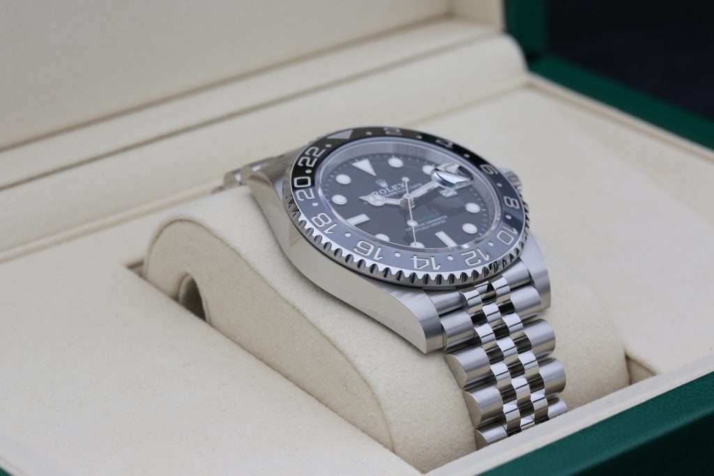 Rolex 126710GRNR Black GMT MASTER II 40mm 2025 Bruce Wayne