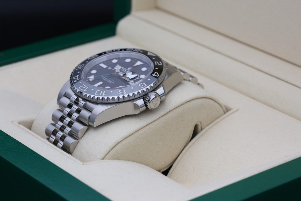 Rolex 126710GRNR Black GMT MASTER II 40mm 2025 Bruce Wayne