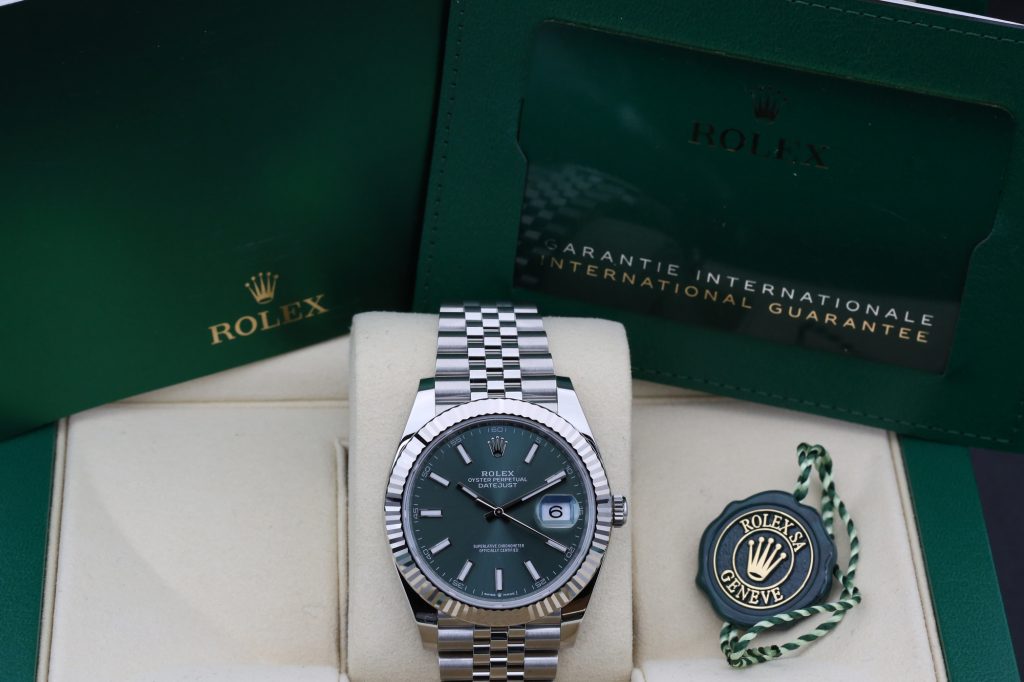 Rolex 126334 Mint Green DATEJUST 41mm 2024