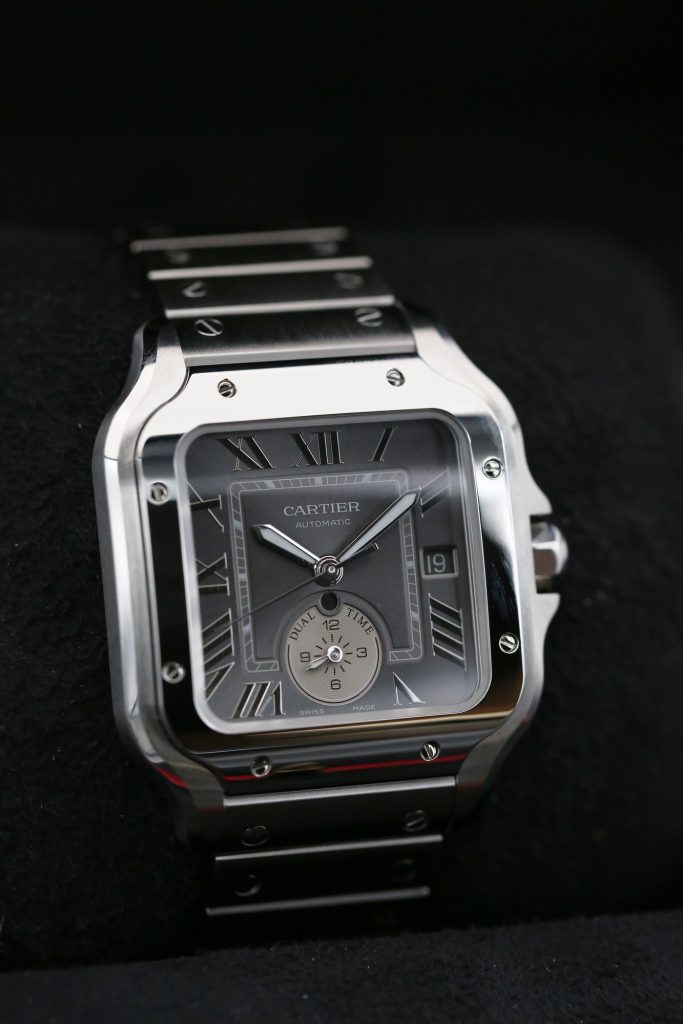 Cartier WSSA0076 Rhodium Dual Time SANTOS DE CARTIER 40mm 2025