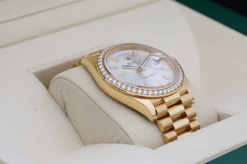 Rolex 228348RBR Silver DAY-DATE 40mm 2021