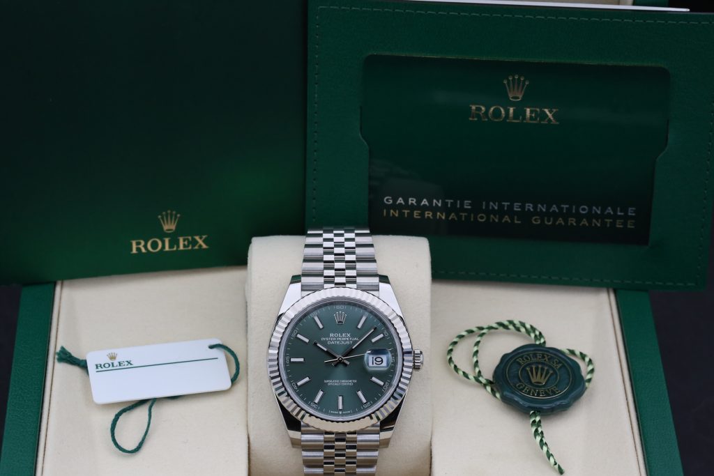 Rolex 126334 Mint Green DATEJUST 41mm 2025
