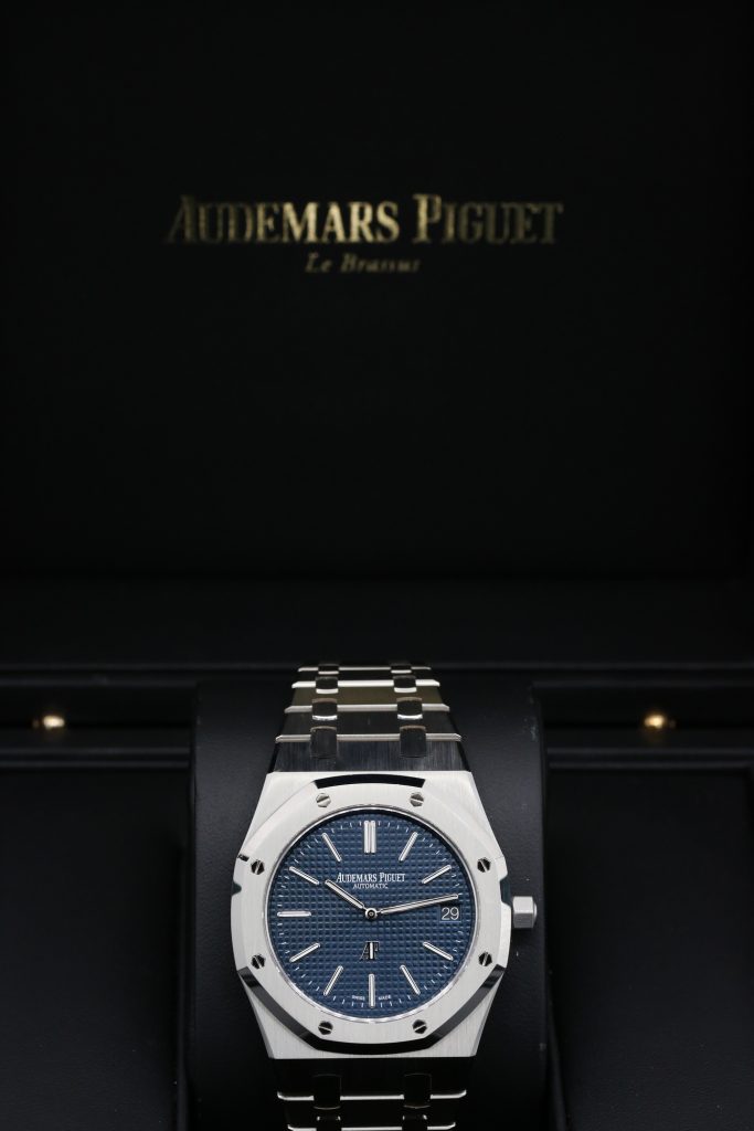 Audemars Piguet 15202ST Blue ROYAL OAK 39mm 2022