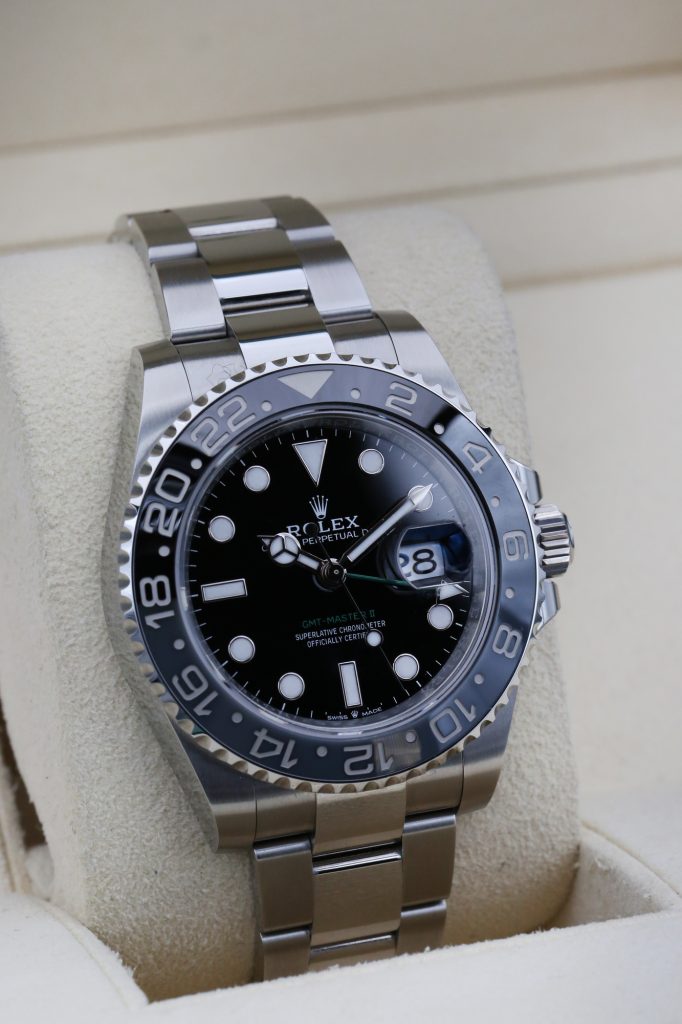 Rolex 126710GRNR Black GMT MASTER II 40mm 2024 Bruce Wayne